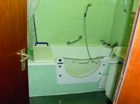 Badewannentür