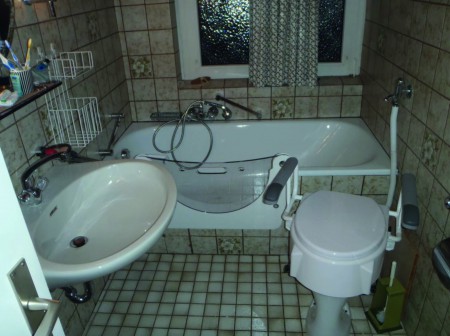 Badewannentür