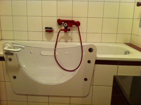 Badewannentür NACHHER