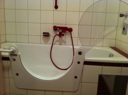 Badewannentür