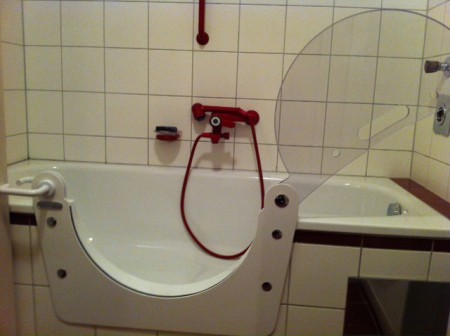 Badewannentür