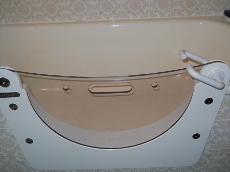 Badewannentür