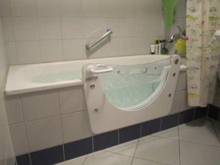 Badewannentür